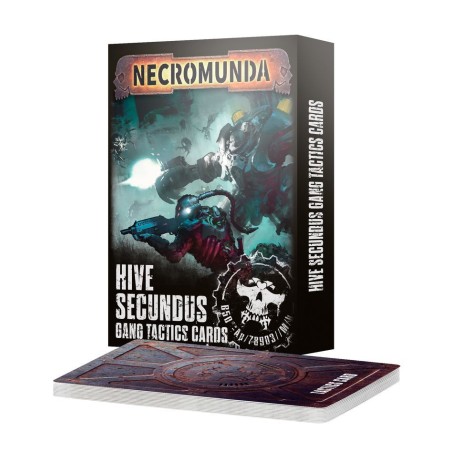 Necromunda: Hive Secundus Tactics Cards (Anglais)