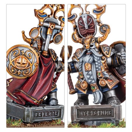 The Old World Nains: King with Oathstone