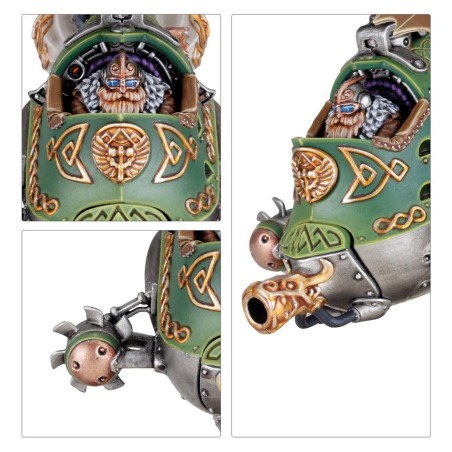 The Old World Nains: Gyrocopters & Gyrobombers