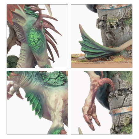 The Old World Guerriers du Chaos: Dragon de Maleflamme