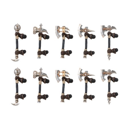 The Old World Guerriers du Chaos: Amélioration d'Armes Lourdes