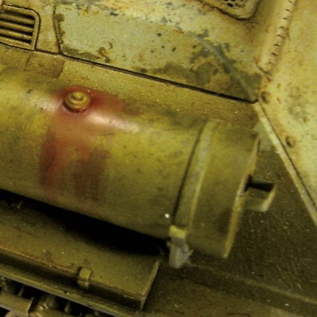 Weathering: Effet Moteur Taches de Diesel