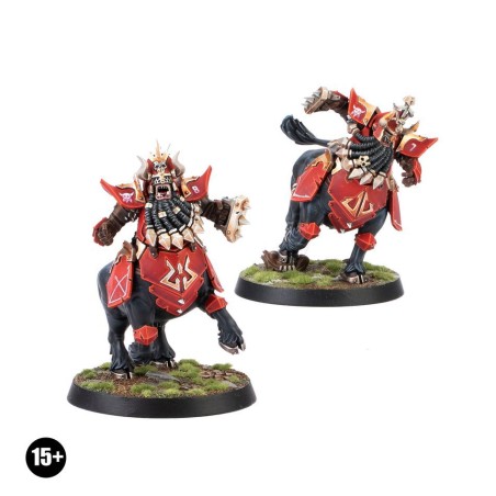 Bloodbowl: Bull Centaurs des Nains du Chaos