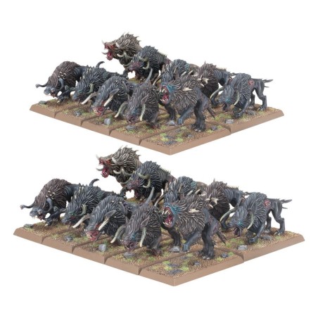 The Old World Guerriers du Chaos: Chiens