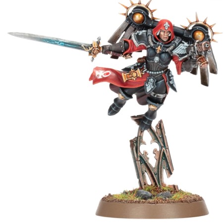 Adepta Sororitas: Chanoinesse avec Reacteur Dorsal