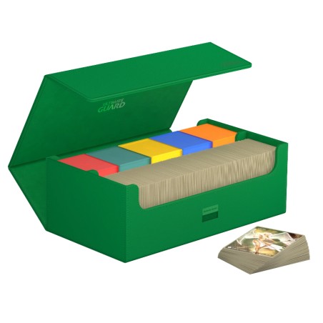 Deck Box: Arkhive 800+ Taille Standard XenoSkin Vert