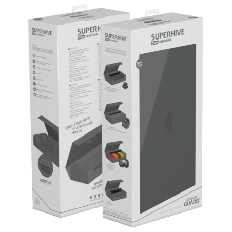 Deck Box: SuperHive 550+ taille Standard XenoSkin Gris