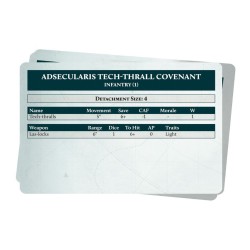 Legions Imperialis: Mechanicum Army Cards (Anglais)
