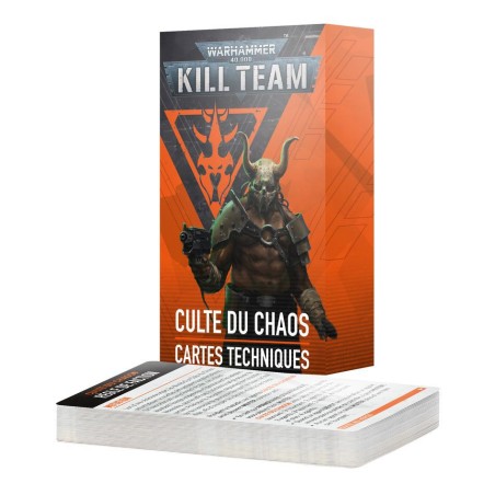 Kill Team: Culte du Chaos Cartes Techniques