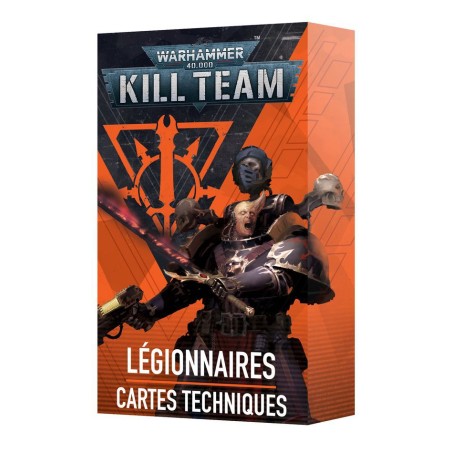 Kill Team: Légionnaires Cartes Techniques
