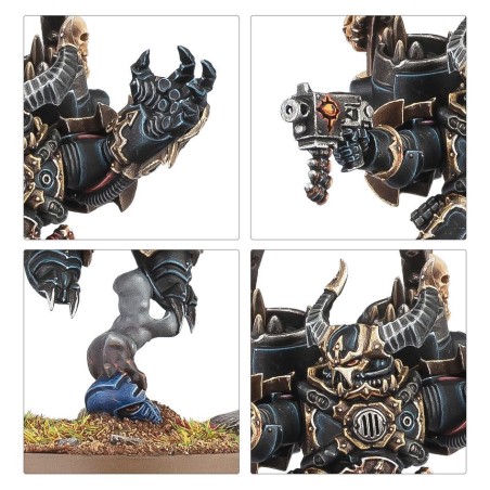 Chaos Space Marines: Seigneur du Chaos avec Réacteur Dorsal