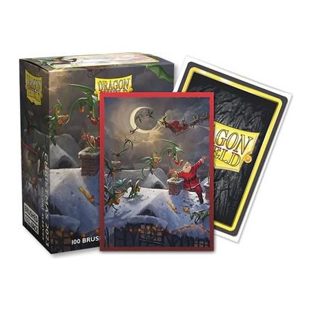 Pochettes: Dragon Shield Brushed Christmas