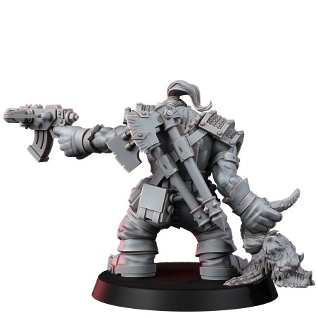 WE: Ork Gorkalt the Lone Wolf with Jaskier