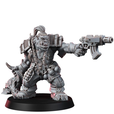 WE: Ork Gorkalt the Lone Wolf with Jaskier