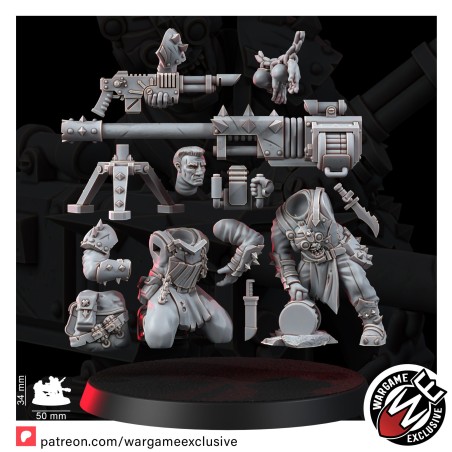 WE: Chaos Renegades of Pain Agony Weapons