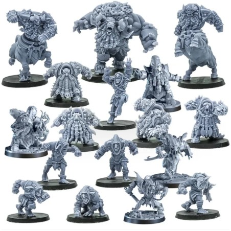 Dwarvagedoom Bare Head Team