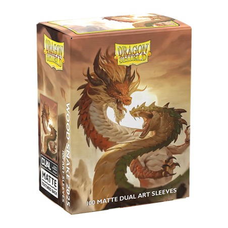 Pochettes: Dragon Shield Wood Snake 2025
