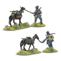 Bolt Action: Italian Alpini Mule Team