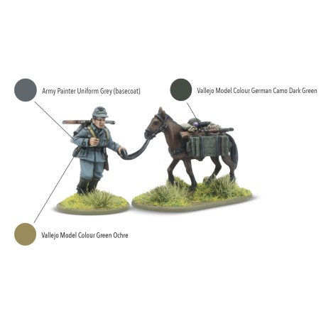 Bolt Action: Italian Alpini Mule Team