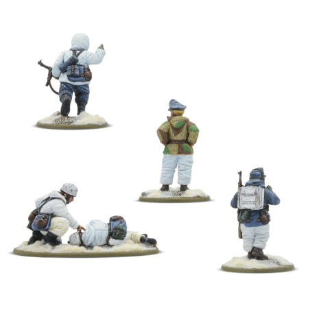 Bolt Action: Fallschirmjager (Winter) HQ