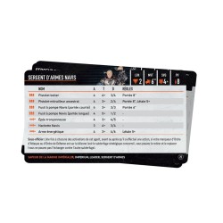 Kill Team: Sapeurs de la Marines Cartes Techniques
