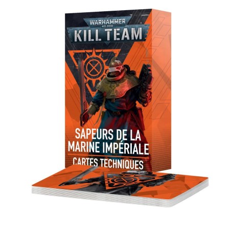 Kill Team: Sapeurs de la Marines Cartes Techniques