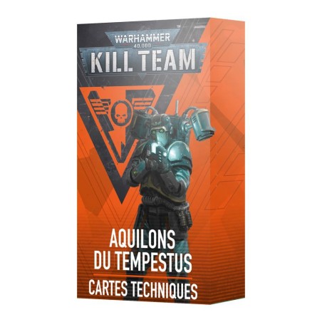 Kill Team: Aquillons du Tempestus Cartes Techniques