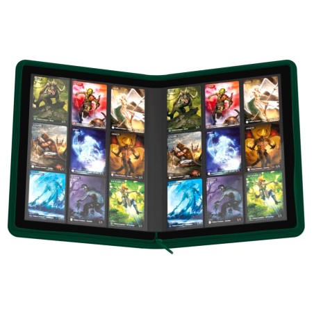 Zipfolio: Xenoskin Vert 360 Cartes