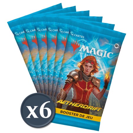 Aetherdrift: Pack de 6 Boosters de Jeu à l'Unité