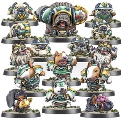 Greebo Bloodbowl: Imperial TouchHound Team