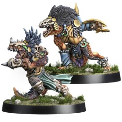 Greebo Bloodbowl: Kicgi and Rak