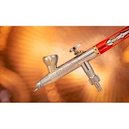 Aérographe: Harder and Steenbeck Infinity CRplus 2 en 1 Titanium