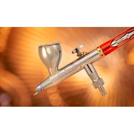 Aérographe: Harder and Steenbeck Infinity CRplus 2 en 1 Titanium