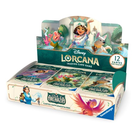 Lorcana: Boite de 24 Boosters L’île d’Archazia