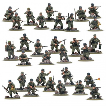Bolt Action: German Veteran Infantry Platoon