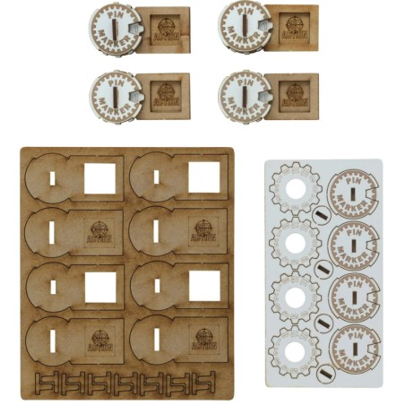 Bolt Action: Unit Pin Markers x4