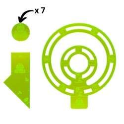 Bolt Action: Objective Markers and Template Set