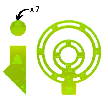 Bolt Action: Objective Markers and Template Set