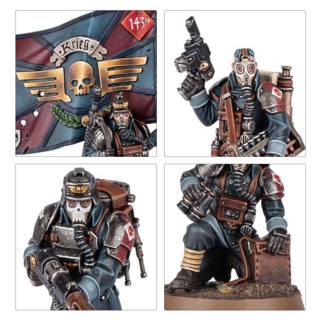 Astra Militarum: Escouade de Commandement de Krieg