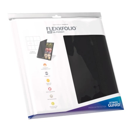 Portfolio: Flexxfolio Noir 480 Cartes (24 Pocket/Page)