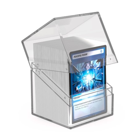 Deck Box:Boulder Deck 100+ taille Standard Transparente