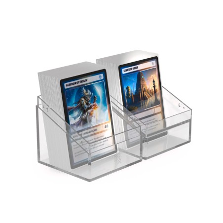 Deck Box:Boulder Deck 100+ taille Standard Transparente