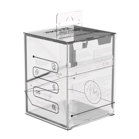 Deck Box:Boulder Deck 100+ taille Standard Transparente