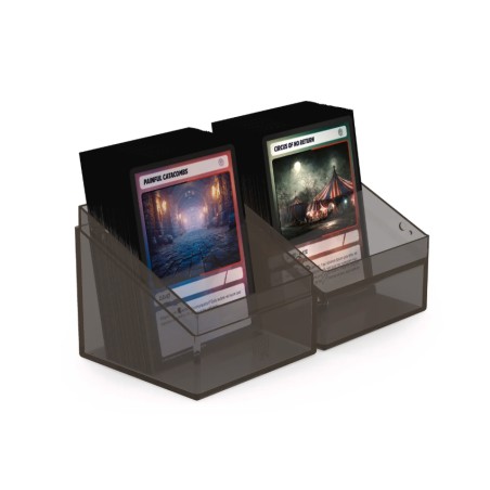 Deck Box: Boulder Deck 100+ Clear Taille Standard Onyx