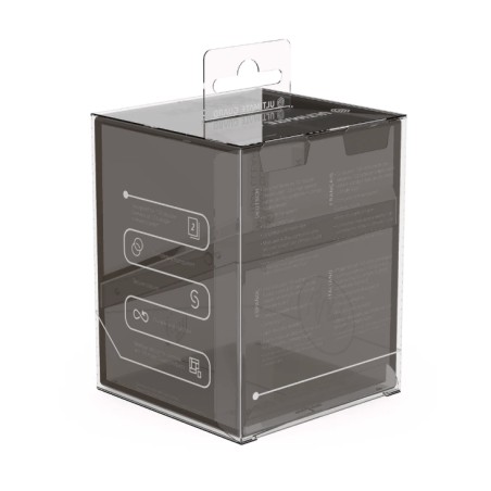 Deck Box: Boulder Deck 100+ Clear Taille Standard Onyx