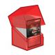 Deck Box: Boulder Deck 100+ Clear Taille Standard Ruby
