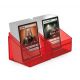 Deck Box: Boulder Deck 100+ Clear Taille Standard Ruby