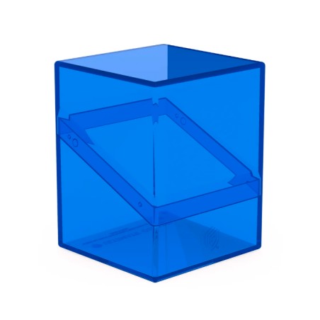 Deck Box: Boulder Deck 100+ Clear Taille Standard Sapphire