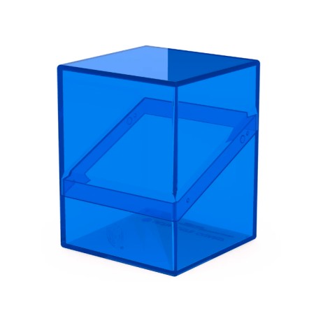 Deck Box: Boulder Deck 100+ Clear Taille Standard Sapphire
