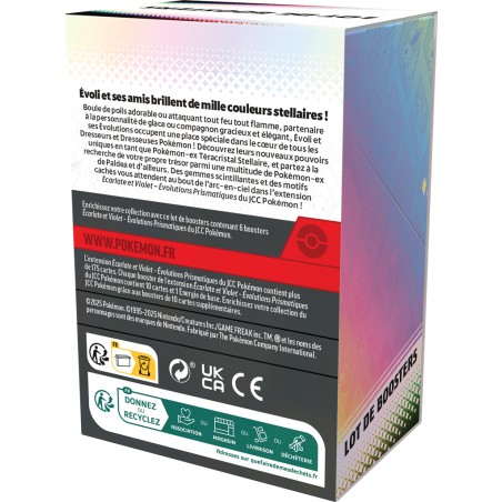 Evolutions Prismatiques: Pack de 6 Boosters